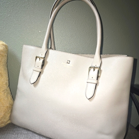 Kate Spade Cream Tote Bag - Picture 2 of 6